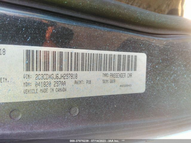 2C3CDXGJ6JH297818 Dodge Charger R/t Scat Pack