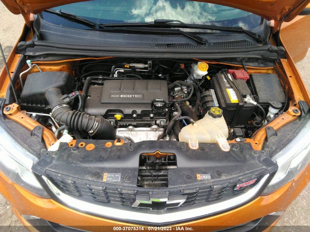 Chevrolet Sonic Premier 2018 1G1JE6SB9J4100009 Image 10