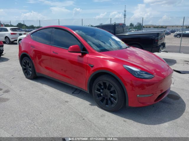 Продажа на аукционе авто 2023 Tesla Model Y Long Range, vin: 7SAYGDEE2PF671016, номер лота: 37075468