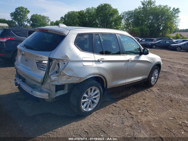 BMW X3 Xdrive28i 2014 5UXWX9C51E0D17196 Image 4