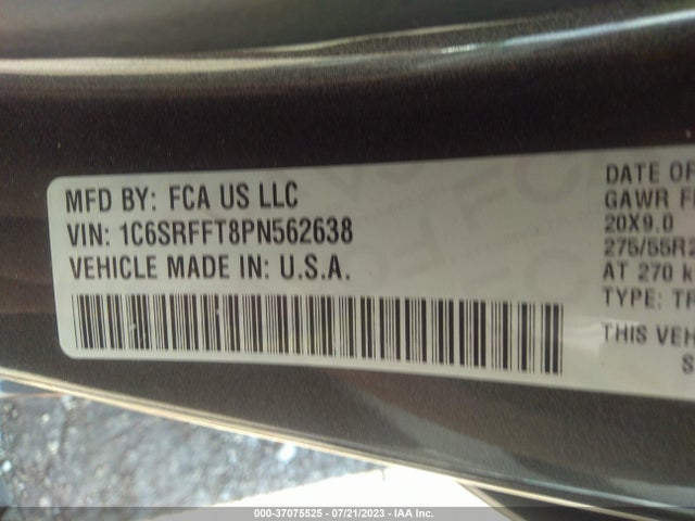 1C6SRFFT8PN562638 RAM 1500 Big Horn