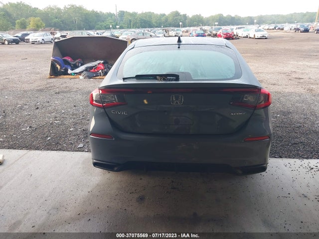 2022 HONDA CIVIC HATCHBACK SPORT VIN: 19XFL2H83NE011435