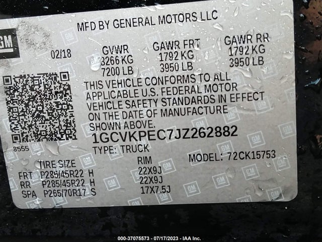 Chevrolet Silverado 1500 Custom 2018 1GCVKPEC7JZ262882 Image 9
