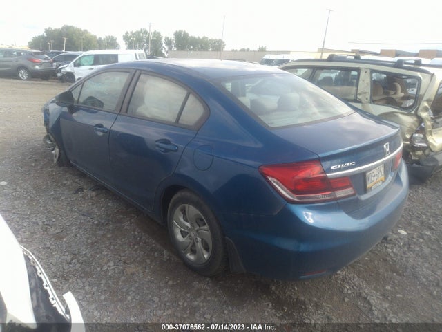 2013 HONDA CIVIC SDN LX VIN: 19XFB2F5XDE050159