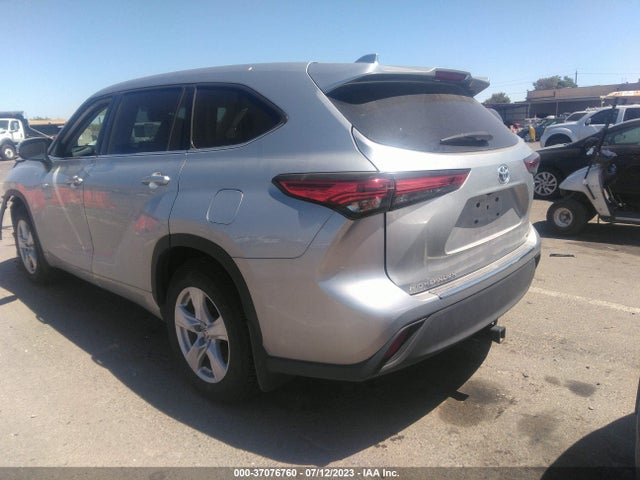 Toyota Highlander Hybrid Le 2020 5TDBBRCH4LS512435 Image 3