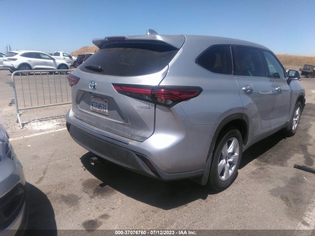 Toyota Highlander Hybrid Le 2020 5TDBBRCH4LS512435 Image 4