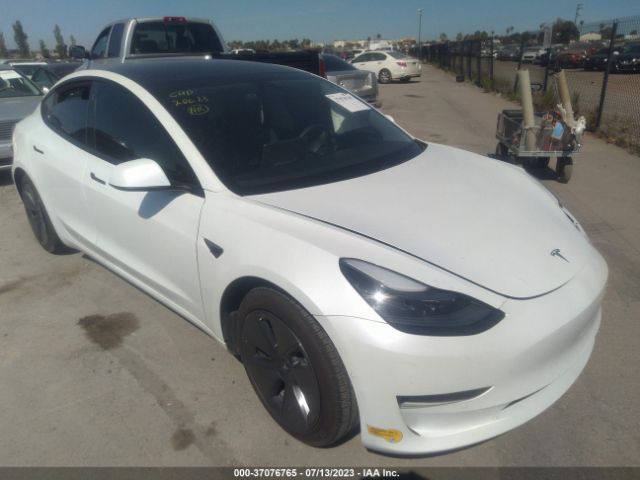 2021 Tesla Model 3 Standard Range Plus მანქანა იყიდება აუქციონზე, vin: 5YJ3E1EA9MF068178, აუქციონის ნომერი: 37076765