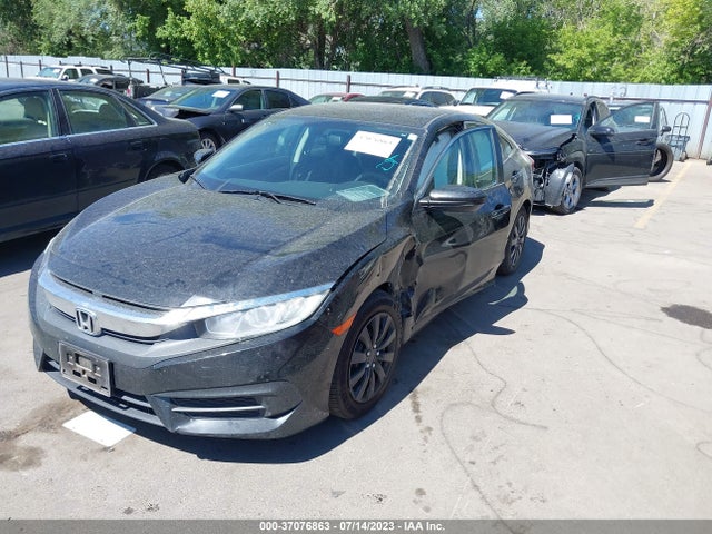 Honda Civic Sedan Lx 2018 2HGFC2F57JH523062 Image 2