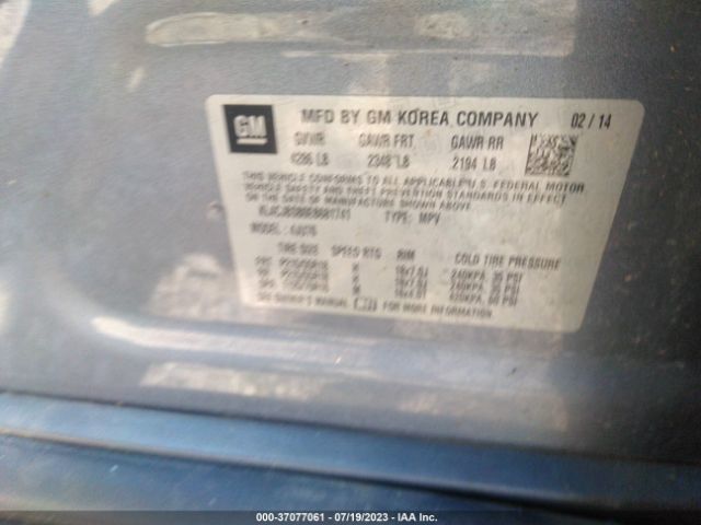 KL4CJBSB0EB681741 Buick Encore Convenience