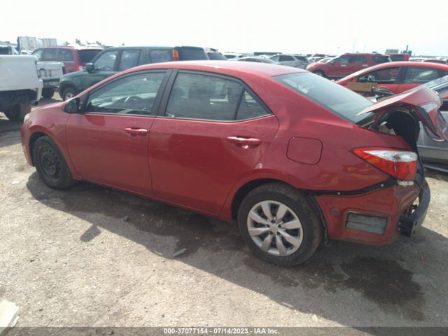 2016 TOYOTA COROLLA L/LE/S/S PLUS/LE PLUS VIN: 2T1BURHE1GC627324