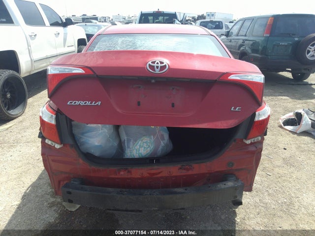 2016 TOYOTA COROLLA L/LE/S/S PLUS/LE PLUS VIN: 2T1BURHE1GC627324