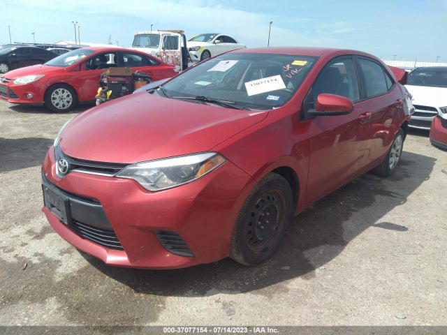 2016 TOYOTA COROLLA L/LE/S/S PLUS/LE PLUS VIN: 2T1BURHE1GC627324
