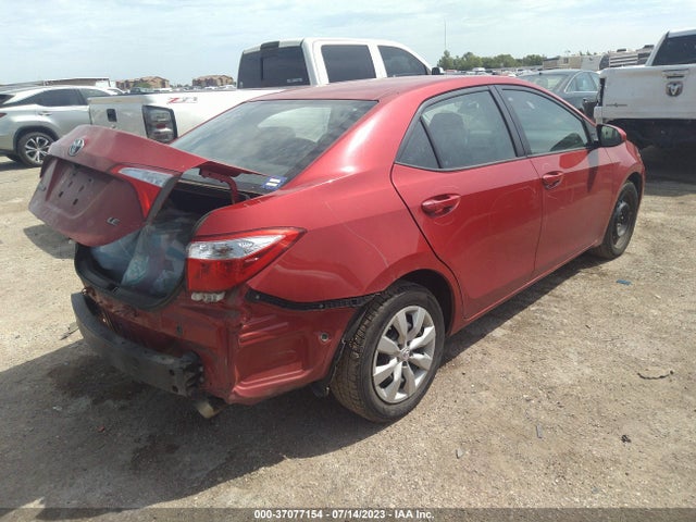 2016 TOYOTA COROLLA L/LE/S/S PLUS/LE PLUS VIN: 2T1BURHE1GC627324