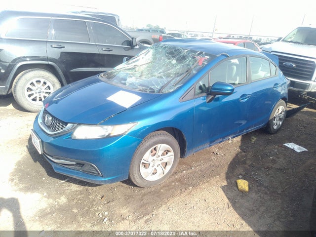 Honda Civic Sedan Lx 2014 19XFB2F56EE053190 Image 2