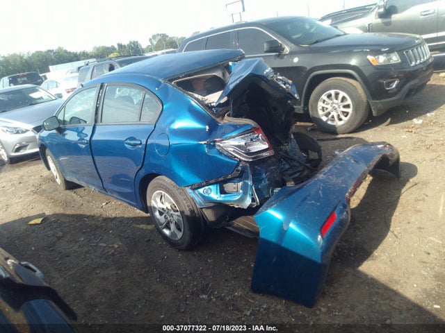 Honda Civic Sedan Lx 2014 19XFB2F56EE053190 Image 3