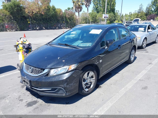 Honda Civic Sedan Lx 2014 2HGFB2F54EH538336 Image 2