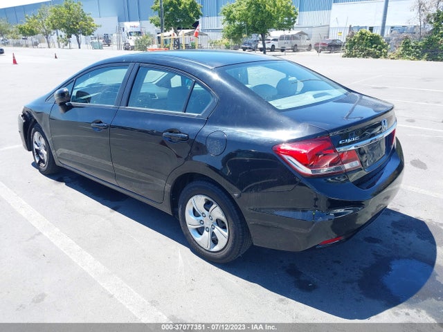 Honda Civic Sedan Lx 2014 2HGFB2F54EH538336 Image 3