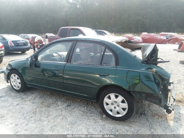 2001 HONDA CIVIC EX VIN: 2HGES26711H565341