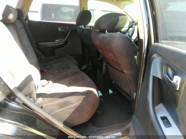 2006 NISSAN MURANO SL VIN: JN8AZ08T46W406799