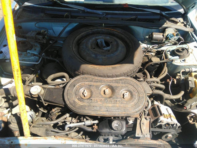 1986 SUBARU GL 4WD VIN: JF2AN53B3GF468104