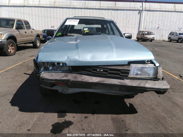 1986 SUBARU GL 4WD VIN: JF2AN53B3GF468104
