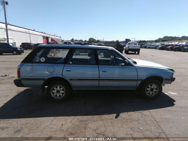 1986 SUBARU GL 4WD VIN: JF2AN53B3GF468104