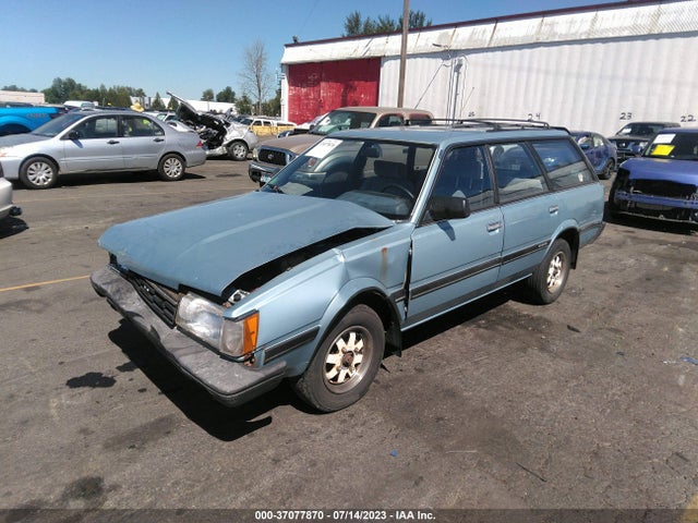 1986 SUBARU GL 4WD VIN: JF2AN53B3GF468104