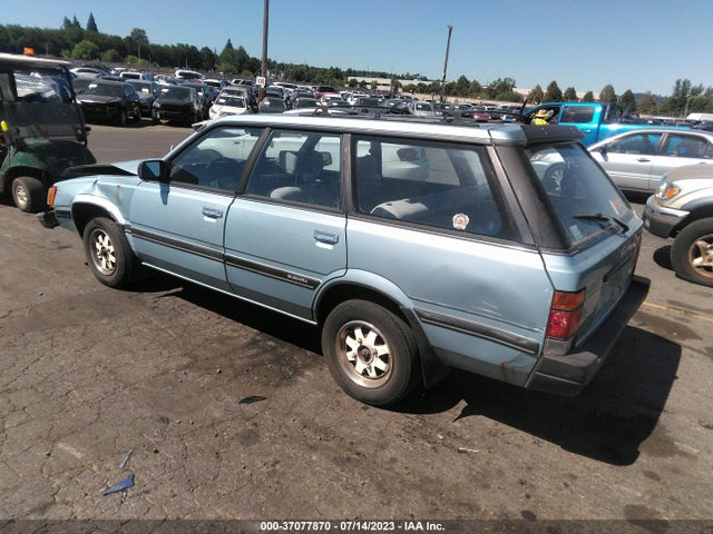 1986 SUBARU GL 4WD VIN: JF2AN53B3GF468104