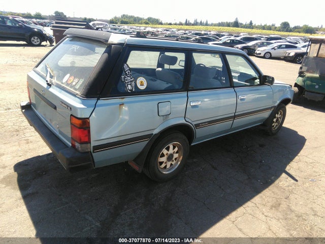 1986 SUBARU GL 4WD VIN: JF2AN53B3GF468104