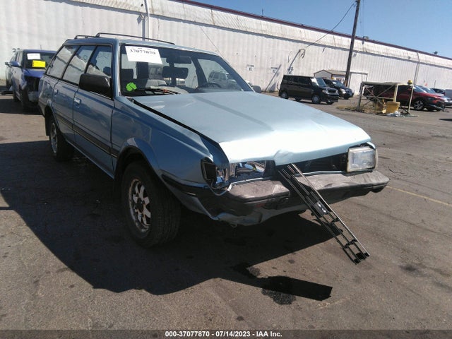 1986 SUBARU GL 4WD VIN: JF2AN53B3GF468104