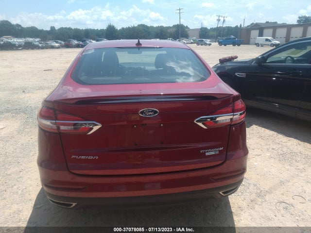 2019 FORD FUSION TITANIUM VIN: 3FA6P0D91KR186817