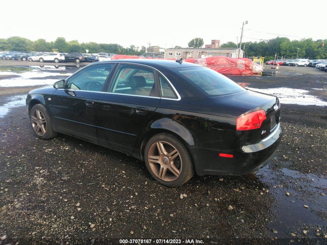 2007 AUDI A4 2.0T VIN: WAUDF78E57A114876