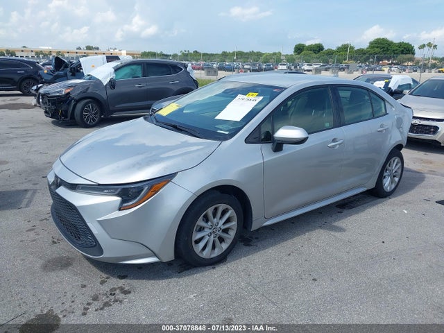 2021 TOYOTA COROLLA LE VIN: JTDVPMAEXMJ120780