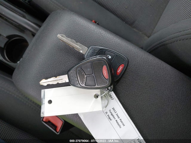 2012 JEEP PATRIOT SPORT VIN: 1C4NJRBB2CD649804