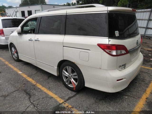 2012 NISSAN QUEST SL VIN: JN8AE2KP7C9045565