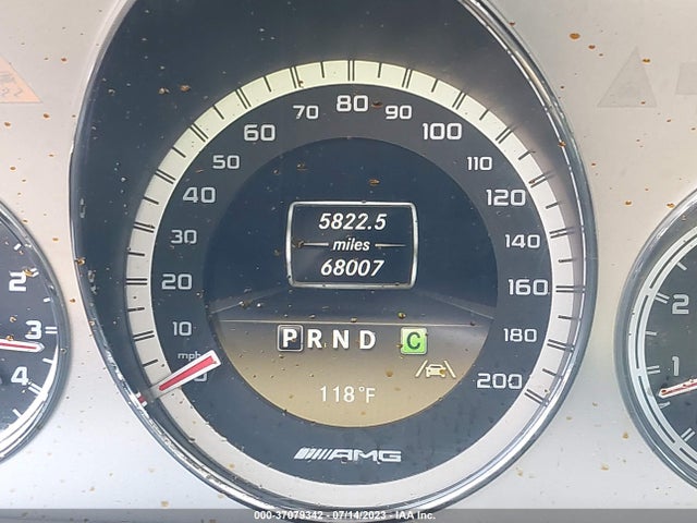 2012 MERCEDES-BENZ E-CLASS E 63 AMG VIN: WDDHF7EB3CA600780