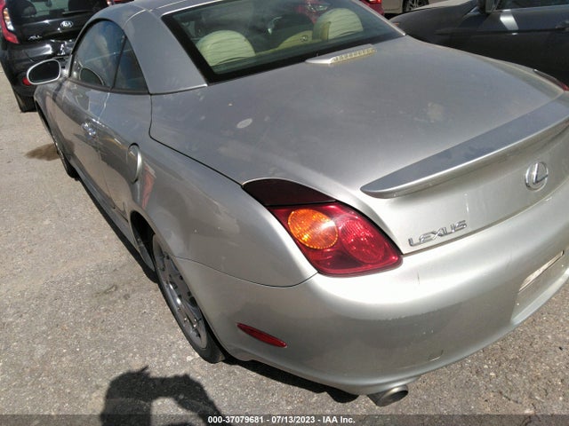 2002 LEXUS SC 430 VIN: JTHFN48Y320006762