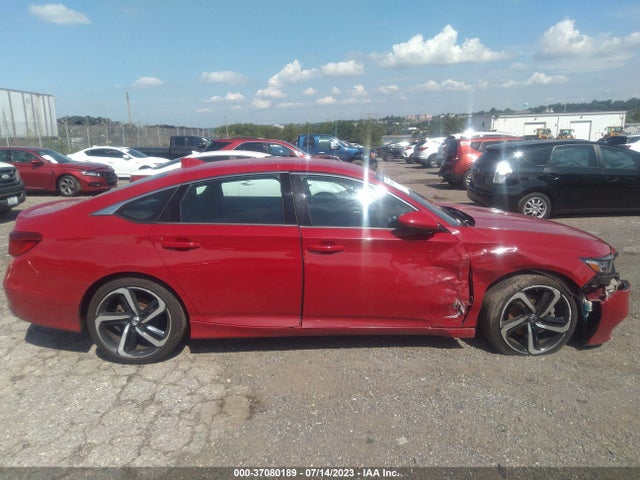 2018 HONDA ACCORD SEDAN SPORT 1.5T VIN: 1HGCV1F3XJA110301