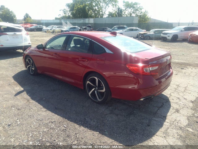 2018 HONDA ACCORD SEDAN SPORT 1.5T VIN: 1HGCV1F3XJA110301