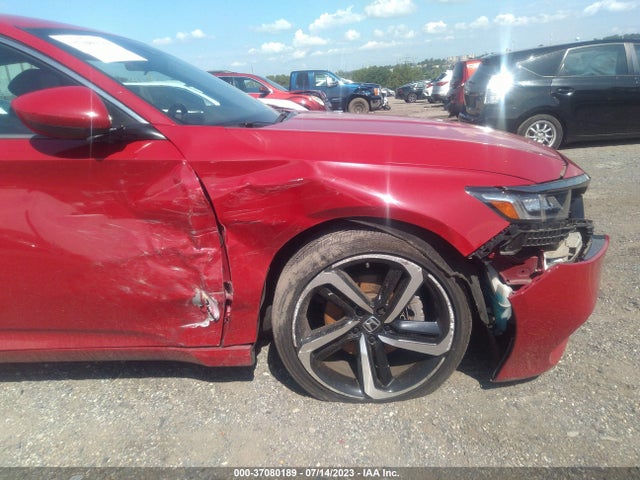 2018 HONDA ACCORD SEDAN SPORT 1.5T VIN: 1HGCV1F3XJA110301