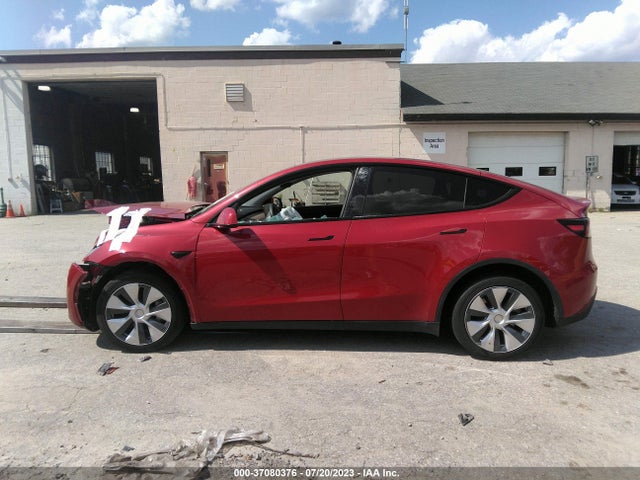 2020 TESLA MODEL Y LONG RANGE VIN: 5YJYGDEE8LF044053