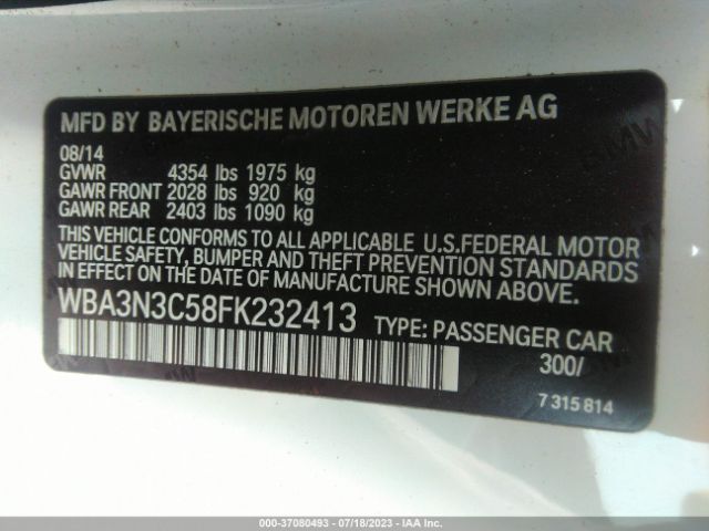 WBA3N3C58FK232413 BMW 4 Series 428i