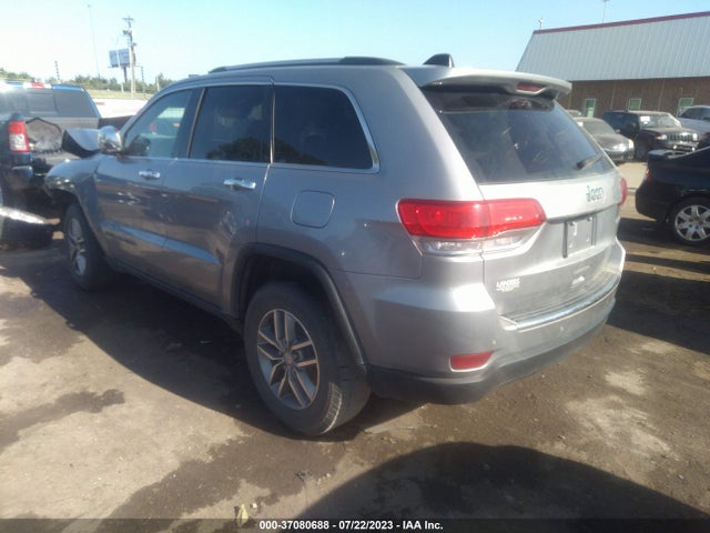 2017 JEEP GRAND CHEROKEE LIMITED 4X2 VIN: 1C4RJEBG7HC765857