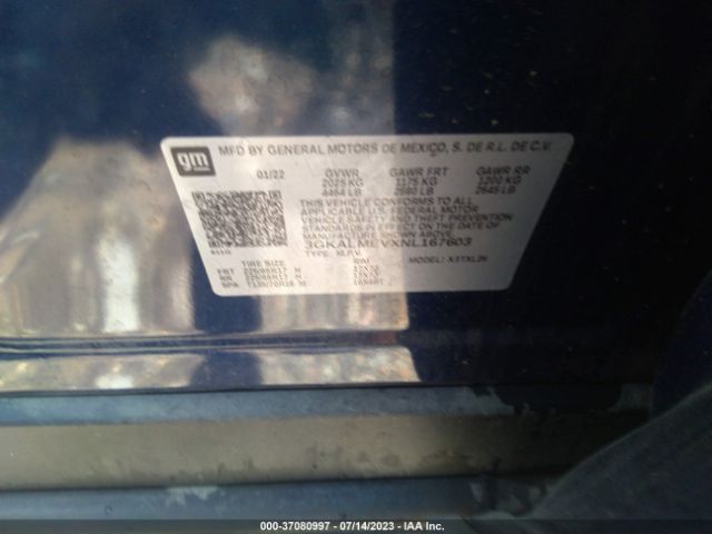 3GKALMEVXNL167603 GMC Terrain Sle