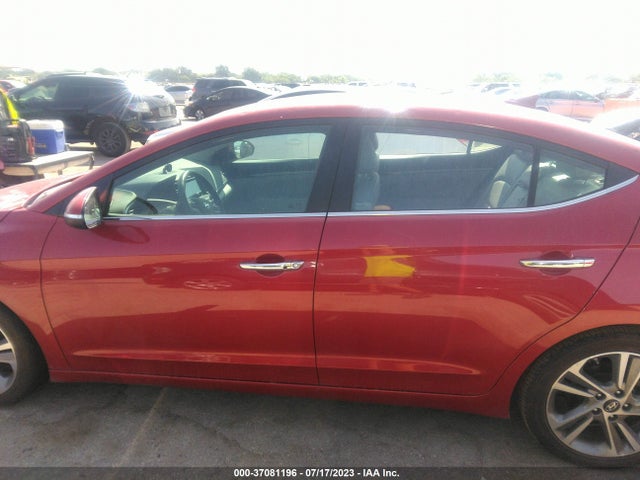 2017 HYUNDAI ELANTRA LIMITED VIN: 5NPD84LF8HH167075