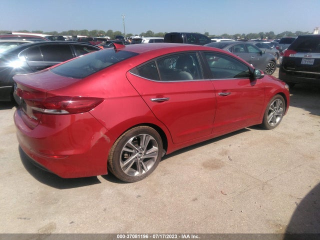 Hyundai Elantra Limited 2017 5NPD84LF8HH167075 Image 4
