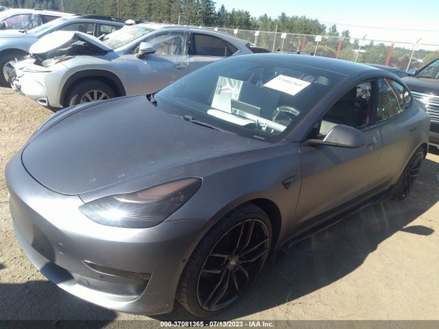 Tesla Model 3 Long Range/performance 2019 5YJ3E1EB9KF387280 Image 2