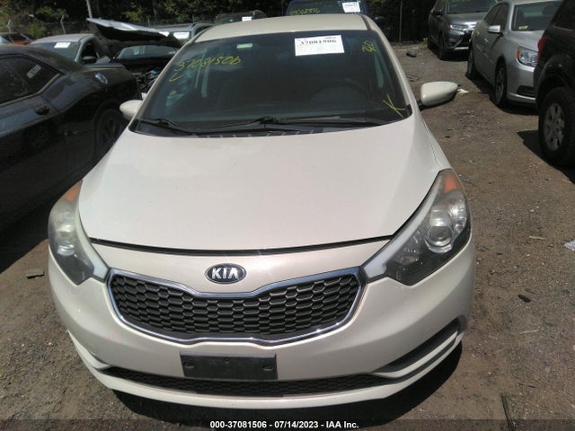 2015 KIA FORTE LX VIN: KNAFK4A67F5366741
