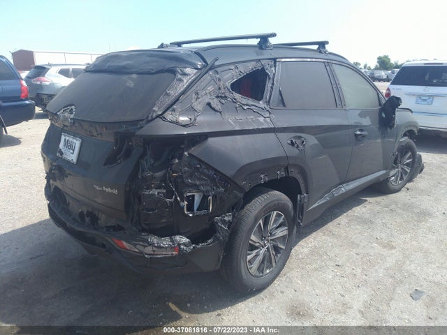 Hyundai Tucson Hybrid Blue 2022 KM8JBCA18NU080022 Image 4