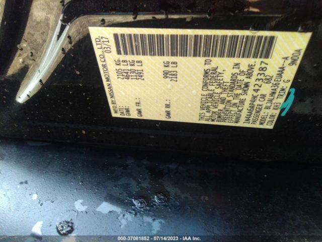 1N4AA6AP4HC423387 Nissan Maxima Platinum